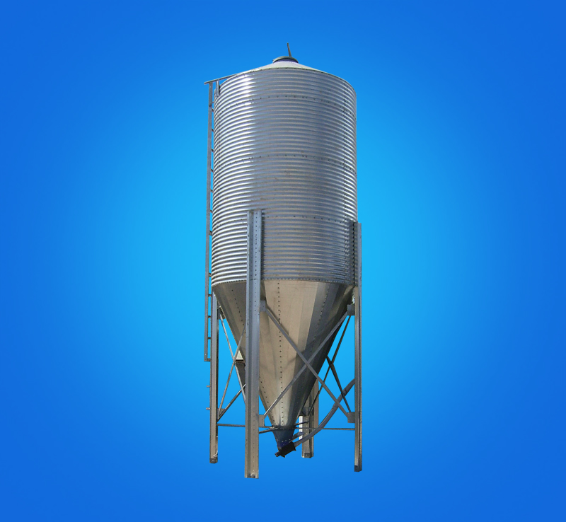 SILO CHICKEN COOPS AND FEED TRANSMISSION SYSTEMS