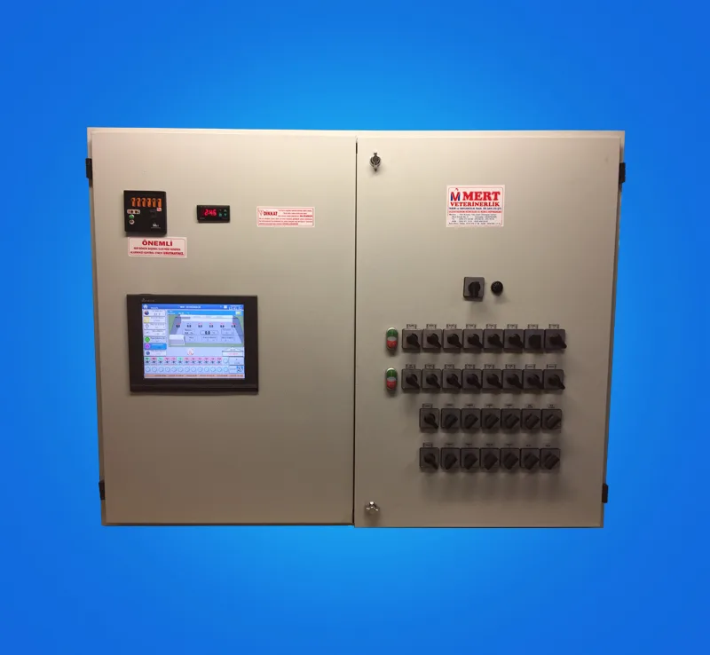 MRT izci kontrol kümes otomasyon sistemi (12 inç) — 2